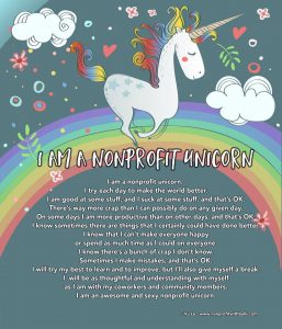 I am a nonprofit unicorn